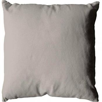 Cojín Desenfundable de Algodón Natural 60 x 60 cm - Color Taupe