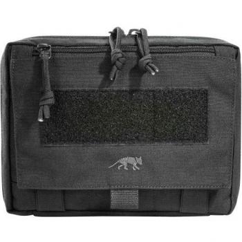 Bolsa EDC Pouch Tasmanian Tiger en color negro con cremallera