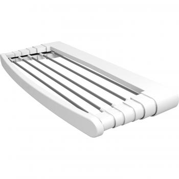 Gimi Telepack 100 Tendedero de pared de resina y aluminio, 7 m de longitud de tendido