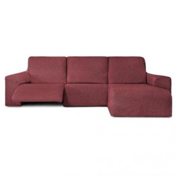 Funda Chaise Longue Relax Brazo Corto Derecho Bielástica Roc Teja 120 x 120 x 360 cm