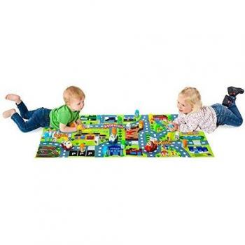 Molto Blocks Set + 3 Coches + Tapiz Grande