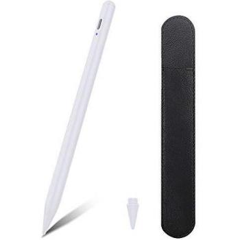 TiMOVO Lápiz con 1,5mm Punta Fina Alta Precisión Rechazo Palma Lapiz Stylus Pencil Magnético Compatible con iPad Pro 2021 11/12,9