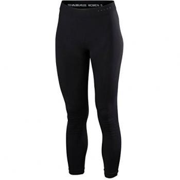 Falke Women's Warm Long Tights Base Layer Bottoms, UK 14 Black
