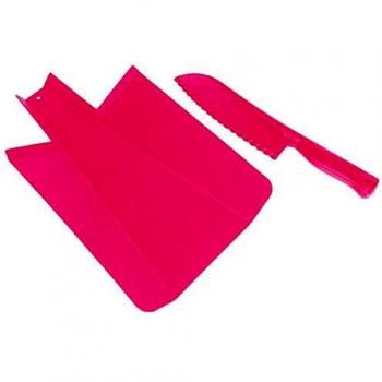 Tabla Cortar + Cuchillo Plast