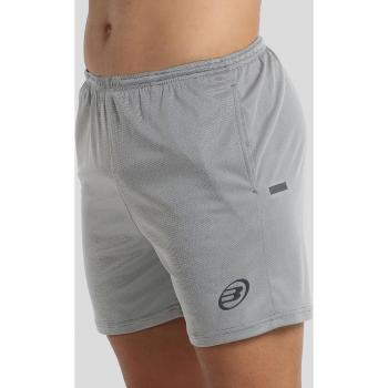 Pantalón Bullpadel Unime Gris Perla Tej.Bicolor