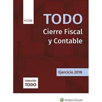 Todo cierre fiscal y contable. Ejercicio 2018
