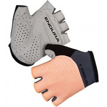 Guantes Cortos de Ciclismo Endura Xtract Lite Naranja Azul