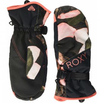 Roxy Roxy Jetty - Manoplas para Esquí/Snowboard para Chicas Manoplas para Snowboard/Esquí, Mujer, Living Coral Plumes, L