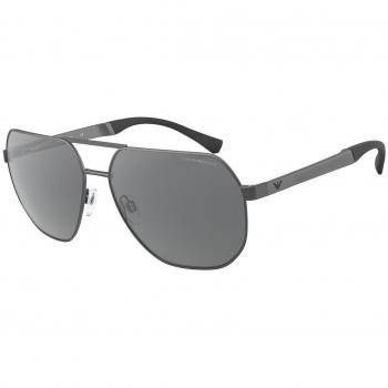 Emporio Armani EA2099D Asian Fit 30036G Gafas de Sol para Hombre Gunmetal 61 Lentes