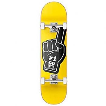 Skateboard Completo Hydroponic Hands S0202-02 Amarillo 7,75 Pulgadas Unisex Adulto