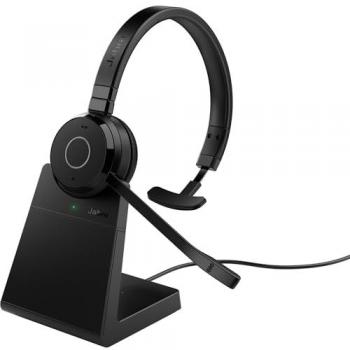 Jabra Evolve 65 TE Auriculares Mono Inalámbricos y Alámbricos USB tipo A Bluetooth para Oficina