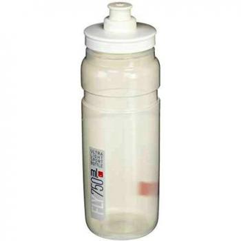 Elite Unisex - Adulto 2324252100 Botella Botella Botella de agua transparente / gris, 750 ml