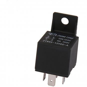 Relé DC 12V 40A 4P SPST 4 Pines para Auto Coche Camión Automotriz