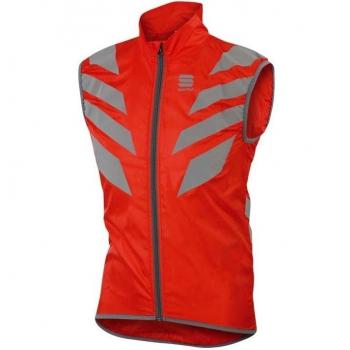 Sportful - Reflex Vest, color naranja,plateado, talla L