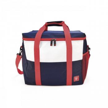 Bolsa Térmica Iris Nautic 25L - Azul y Blanco con Apertura Superior