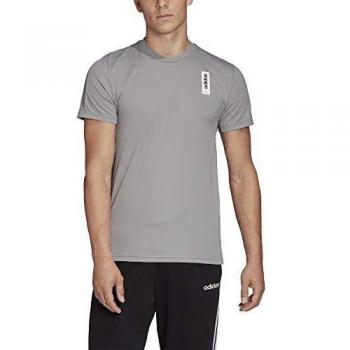adidas M BB tee Camiseta de Manga Corta, Hombre, mgh Solid Grey, L