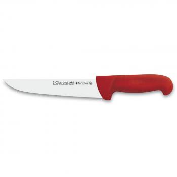 3 Claveles Cuchillo Carnicero Proflex, Acero Inoxidable, Rojo, 20 cm-8