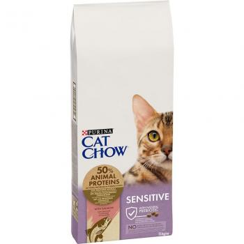 Comida para gato Cat Chow Special Care Sensitive con salmón