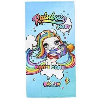 Textil y complementos poopsie Cerda - Toalla Microfibra Poopsie, Multicolor, 70.0 X 140.0 X Cm