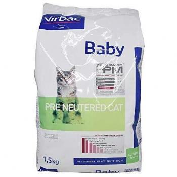 Hpm Virbac Feline Baby Pre Neutered 1,5Kg 1600 g