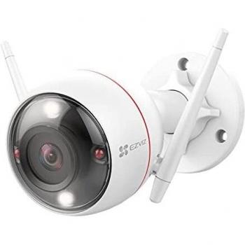 EZVIZ Camara EXT IP VIDEOVIGILANCIA C3W Pro,CS-C3W-A0-3H2WFL,2MP + H.265/H.264 + WiFi 2.4G, Soporte 3D, Micro SD 256gb
