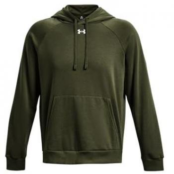 Sudadera con capucha Under Armour Rival Fleece verde caqui - XXL, 2XL / Regular Hombre, UA Rival Fleece Hoodie Shirt