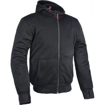 Sudadera con capucha para motocicleta Oxford Super 2.0 - Negra - Talla 2XL