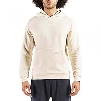 Sudadera con capucha Kappa Edwyn para hombre en color beige, talla S