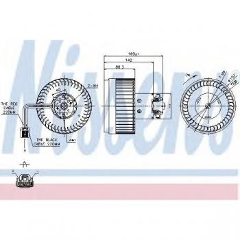 Ventilador interior NISSENS 87036 - Tipo: Ventilador interior; Características: Compatible con diversas marcas de automóviles, diseño eficiente para mejorar la circulación del aire, fácil instalación, alta calidad y durabilidad