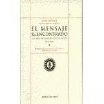 Mensaje Reencontrado, El -Edicio