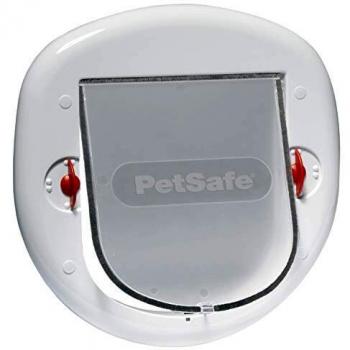 PetSafe 73581 Puerta para Gato y Pero, Blanco, 10 kg