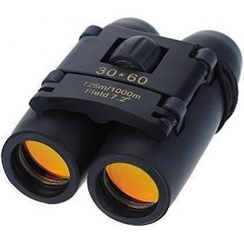 bioncular Telescopio, 30 x 60 plegable bioncular Telescopio con visión nocturna para Birding exterior Viajar Excursionismo Caza etc