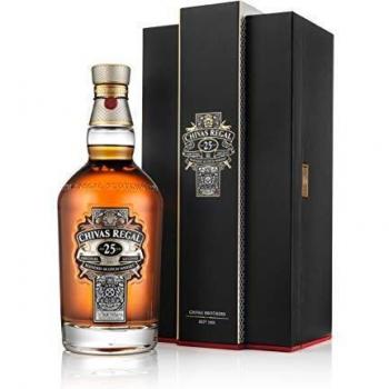 Chivas Regal 25 años Whisky Escocés de Mezcla Premium - 700 ml