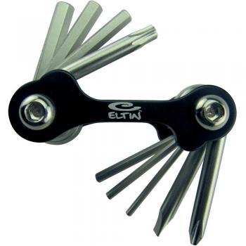 Eltin EH0001 - Llave multiusos, 9 funciones