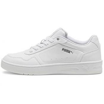 Zapatillas Puma Carina 2.0 Holo 2.0 para Niña, Blancas con Mauve Mist y Plata, Moda Infantil, Talla 28
