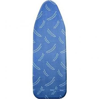 Wenko Air Comfort Funda de Planchar L, Algodón, Azul, 125x45x3 cm