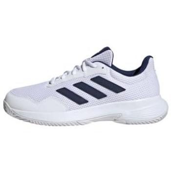 Zapatillas de Tenis Unisex adidas Game Spec 2 para Todas las Superficies - Color Blanco/Dark Blue