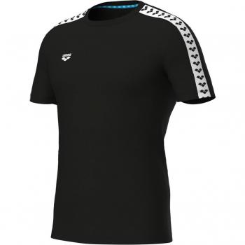 Arena Team Men's T-Shirt - Black-White-Black - XS