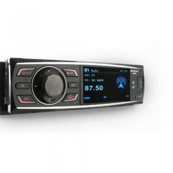 Auto Radio PHONOCAR vm051 con pantalla de 3 pulgadas con reproductor para CD, MP3, USB, SD, DVD y Bluetooth, panel frontal extensible