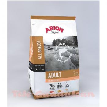 Arion Original Adult Grain Free Small Breed Salmón y Patata, 3 kg