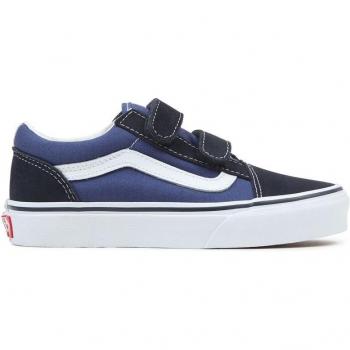 Zapatillas Vans Old Skool Velcro Junior Negro