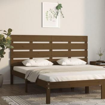 Cabecero para cama Miel 135x3x80 cm Madera maciza de pino