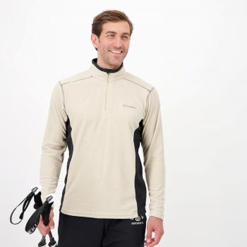 Forro polar Columbia Klamath Range™ II Half Zip para hombre en color marrón, talla S