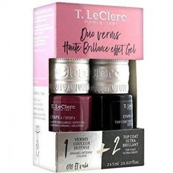 T.Leclerc Duo - Esmalte de uñas de alto brillo efecto gel