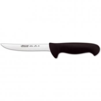 Cuchillo Deshuesador Arcos Serie 2900, Hoja de Acero Inoxidable Nitrum de 160 mm, Mango Ergonómico en Polipropileno Negro
