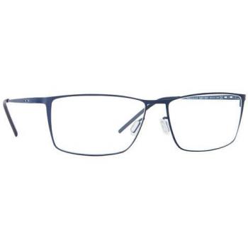 Italia Independent II 5201 021.000 Men's Eyeglasses Blue Size 54 - Frame Only - Blue Light Block Available
