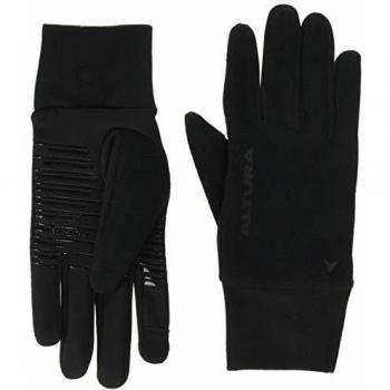 Altura - Guante de Forro Polar para Hombre, Hombre, AL18MICWBS8, Negro, Small