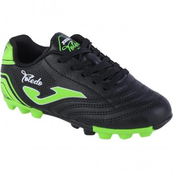 Botas de fútbol Joma Toledo Jr 2301 HG para Niño Negro
