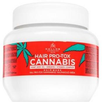 Mascarilla Capilar Kallos Cosmetics Hair Pro-Tox Cannabis 275 ml - Mascarilla capilar nutritiva para cabello con daños, formulada con extracto de cannabis, 275 ml