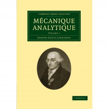 Mecánica Analítica en Tapa Blanda de Joseph Louis Lagrange